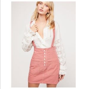 Forever Young Suspender Jumper Skirt Dress